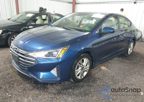 2019 Hyundai Elantra Sel from USA, damaged, VIN 5NPD84LF5KH454011